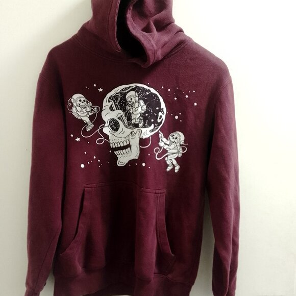 "Eighty Eight", Skull/Older Boys/Adult Long Sleeved Sweatshirt/Hoodie - Picture 1 of 9